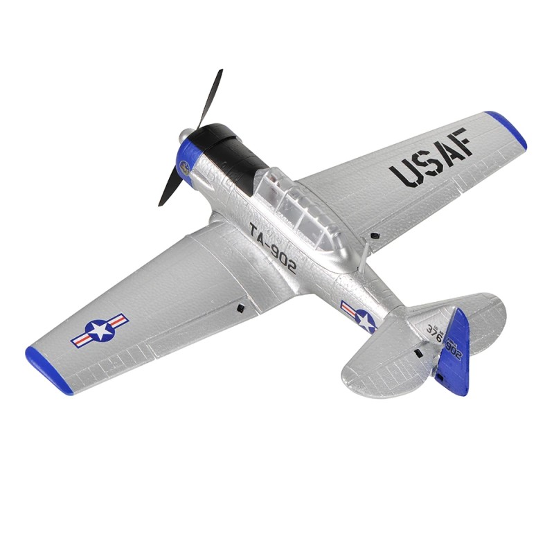 TOP RC AT-6 450 mm 4-kanavainen radio-ohjattava lentokone valmiiksi koottu aloittelijoille 6-akselinen gyroskooppi