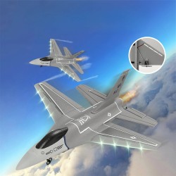 FX FX8823 F16 täysvalmis 2,4GHz:n 3-kanavainen 290mm:n siipiväli EPP-vaahto RC-hävittäjä