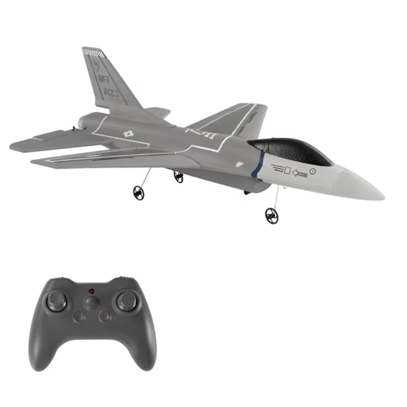 FX FX8823 F16 täysvalmis 2,4GHz:n 3-kanavainen 290mm:n siipiväli EPP-vaahto RC-hävittäjä