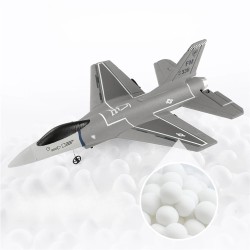 FX FX8823 F16 täysvalmis 2,4GHz:n 3-kanavainen 290mm:n siipiväli EPP-vaahto RC-hävittäjä