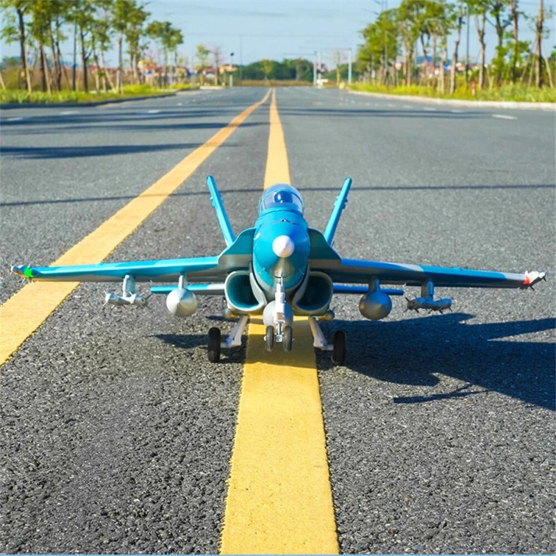 FMS F/A-18 EDF-suihkukone 64 mm 735 mm siipiväli PNP-malli EPO-runko RC-lentokone