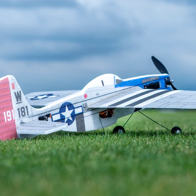 Dancing Wings Hobby E45 P-51 1000 mm EPP kauko-ohjattava hävittäjäsarja tehoyhdistelmä