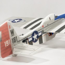 Dancing Wings Hobby E45 P-51 1000 mm EPP kauko-ohjattava hävittäjäsarja tehoyhdistelmä