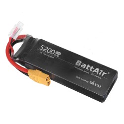 ISDT BattAir 7.4V 5200mAh 50C 2S toisen sukupolven älykäs lipoakku XT90 sovellusohjattu RC-autoille