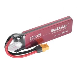 ISDT BattAir toisen sukupolven 7.4V 2200mAh 50C 2S älykäs LiPo-akku langattomalla sovellusohjauksella XT60
