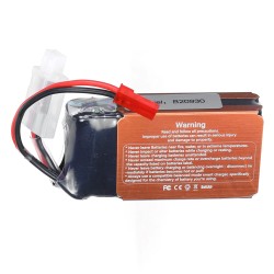 ISDT BattAir 2. sukupolven 7.4V 900mAh 30C 2S älykäs LiPo-akku sovellusohjauksella JST-liittimellä