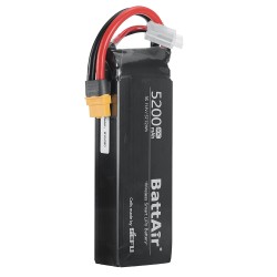 ISDT BattAir toisen sukupolven 11.1V 5200mAh 80C 3S älykäs lipoakku XT60 sovellusohjaus