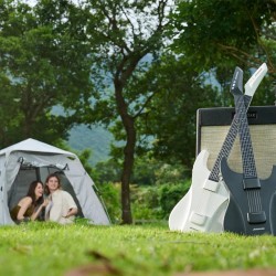 AeroBand älykäs kannettava harjoittelukitara 39-tuumainen irrotettava runko silikonikielillä MIDI-ohjain