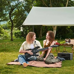 AeroBand älykäs kannettava harjoittelukitara 39-tuumainen irrotettava runko silikonikielillä MIDI-ohjain