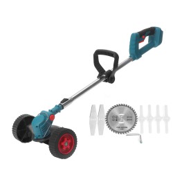 Langaton 21V 450W ruohotrimmeri setti säädettävä varsi nurmikon ja pensaiden leikkuuseen