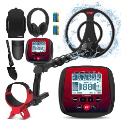 KAIWEETS EXPLORER X ammattimainen metallinilmaisin kuusi tunnistustilaa IP68 vedenpitävä kela säädettävä varsi