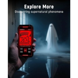 KAIWEETS KEMF-1 kolmitoiminen säteilyilmaisin ladattava magneettikenttä sähkökenttä radiotaajuus langaton hälytin trendikaavio