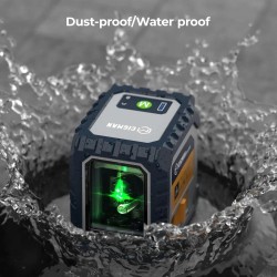 CIGMAN CM-G02/CM-G02A vihreä lasertaso kaksi viivaa IP54 ladattava AA-akku