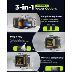 CIGMAN CM-S04 16-viivainen vihreäsäteinen lasertaso 4x360° itsevaaittuva LCD-näyttö 30m ladattava akku IP54 pulssitila