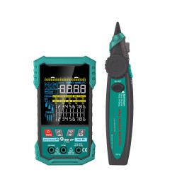 ET622 ET623 verkkokaapelitesteri ja yleismittari 6000 lukemainen värinäytöllä POE testaus NCV seuranta 400m mittaus