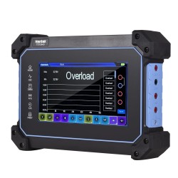 Hantek TO1254D 4 kanavainen oskilloskooppi ja yleismittari 250MHz 1GSa s näytteenottotaajuus 7 tuuman näyttö