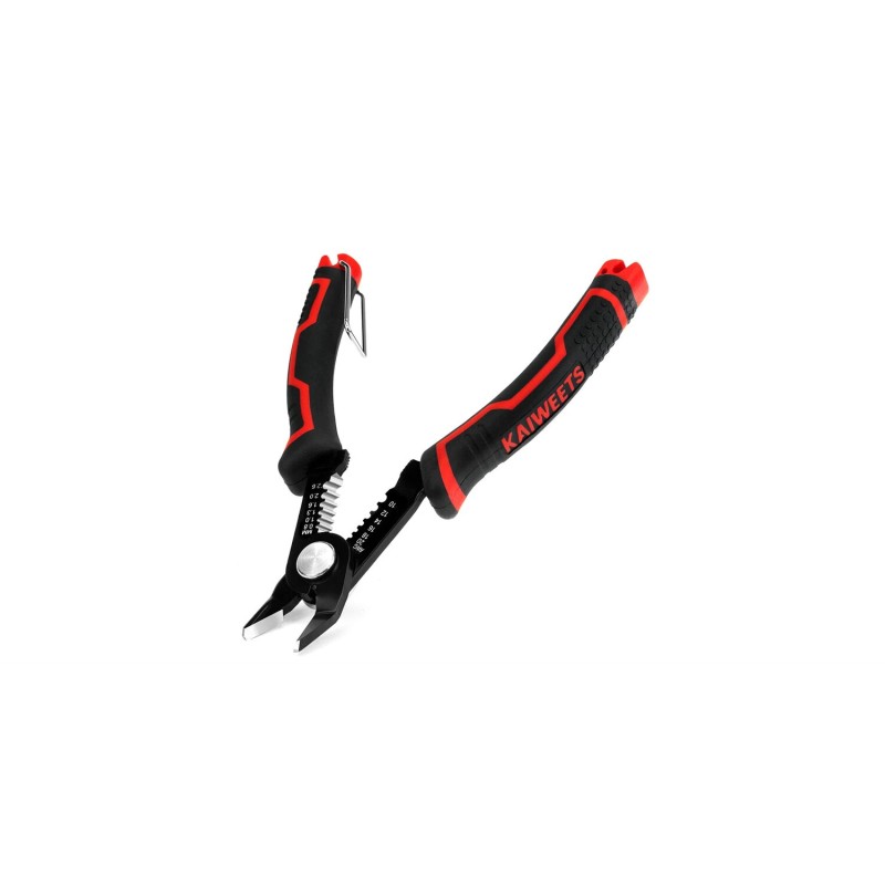 KAIWEETS KWS 112 monitoiminen johdonkuorija ja leikkuri 10 20 AWG 65Mn teräs 30 kulmaleuat ergonominen kahva