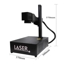 Laserkaiverruskone Raycus 30 watin 150×150 mm ilmajäähdytys erittäin tarkka EZCAD-yhteensopiva