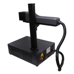 Laserkaiverruskone Raycus 30 watin 150×150 mm ilmajäähdytys erittäin tarkka EZCAD-yhteensopiva