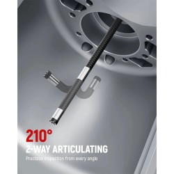 KAIWEETS KBA02 360° kääntyvä boreskooppi 4,3 tuuman 1080p näyttö 6,5 mm kamera