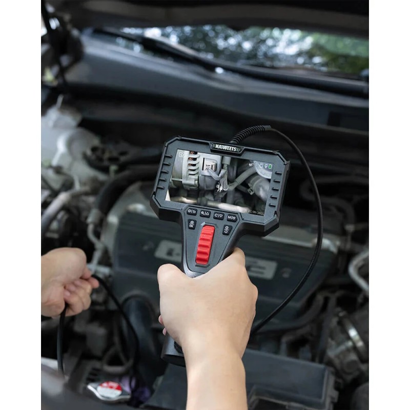 KAIWEETS KBA02 360° kääntyvä boreskooppi 4,3 tuuman 1080p näyttö 6,5 mm kamera