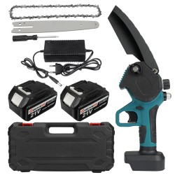 Bravobro akkukäyttöinen 8 tuuman ketjusaha Makitan 18 V akulle yhteensopiva