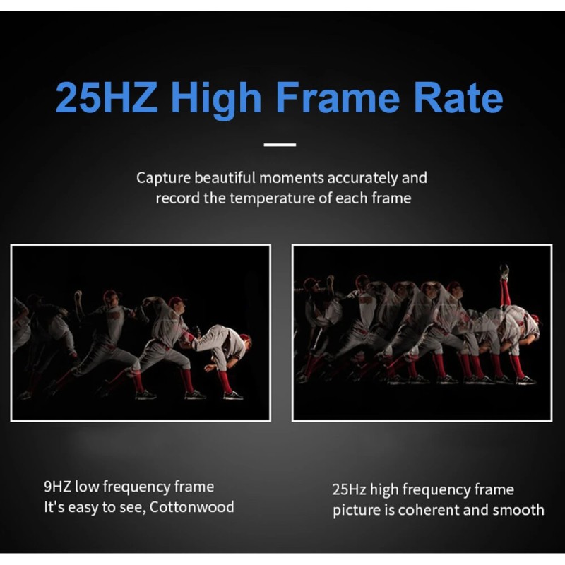 AV TOOLTOP T7 T7S+ puhelinlämpökamera magneettisella germanium-makroobjektiivilla 256×192 25Hz IP54 kannettava