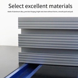 ENJOYWOOD 600/800 mm 75-tyyppi T-kisko pöytäaita jiirisahalle laserasteikolla