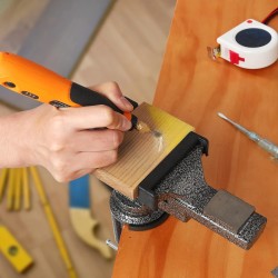 ENJOYWOOD pöytäpuri 360 asteen kääntyvä jalusta vankka seosteräksinen pienikokoinen