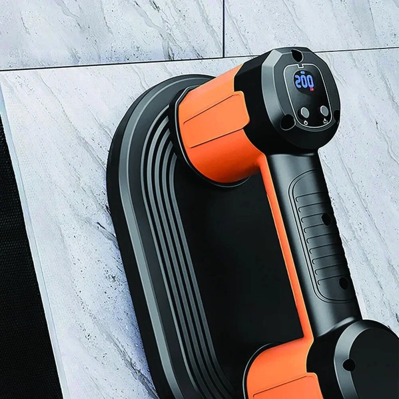 Sähköinen laattaimukuppi 100 kg nostokyky nopea imuteho 8 sekunnissa 1500 mAh