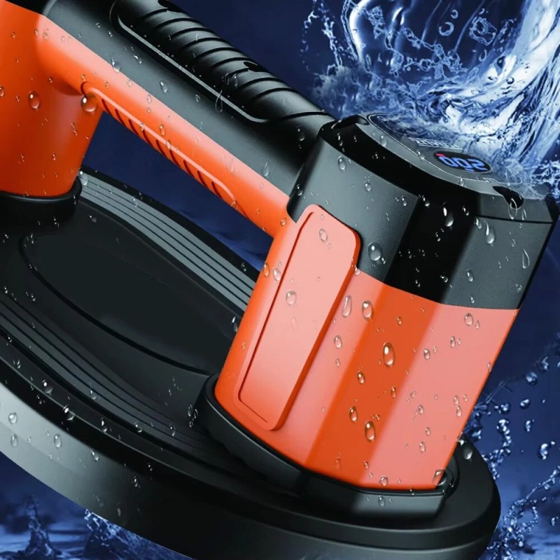 Sähköinen laattaimukuppi 100 kg nostokyky nopea imuteho 8 sekunnissa 1500 mAh