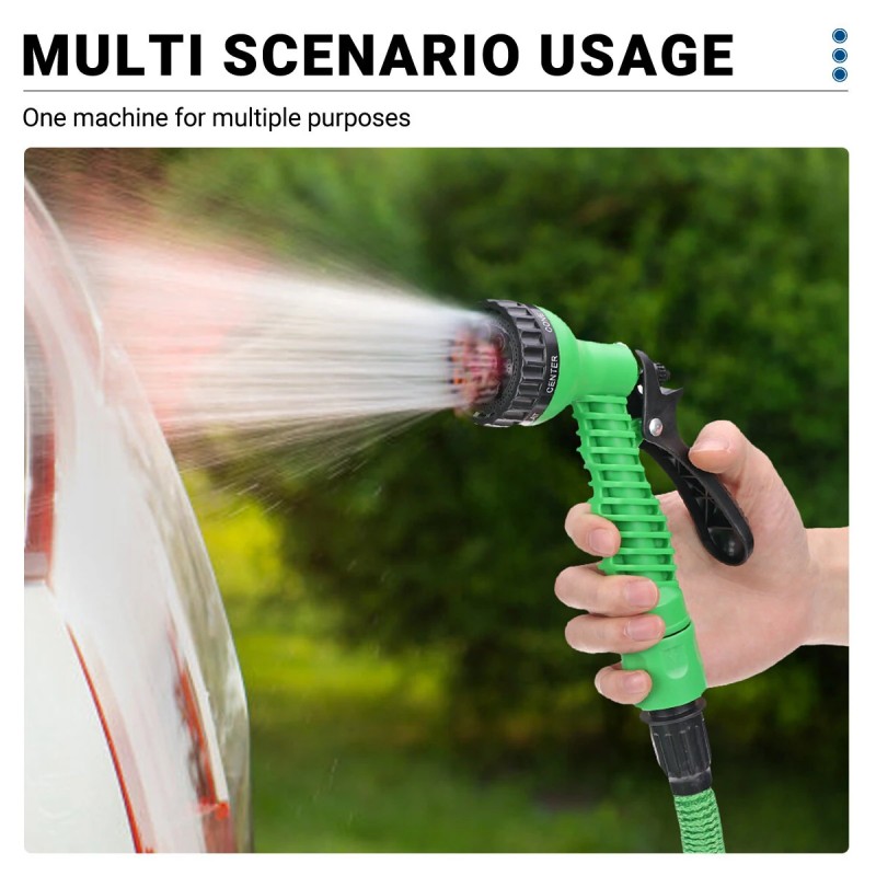 Drillpro LYF-1023 korkeapaineinen laajennettava vesiletku 6x9,5 mm lateksinen polyesteripäällyste pikaliittimillä