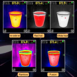 TOOLTOP ET14C+ 2,8 tuuman lämpökamera 25Hz ISR240x240 kodin lämpökuvaus jalustalla sähkövikojen tunnistus