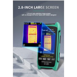 TOOLTOP ET14C+ 2,8 tuuman lämpökamera 25Hz ISR240x240 kodin lämpökuvaus jalustalla sähkövikojen tunnistus