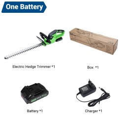 Drillpro DWK-Y0A01-020 akkuton pensasleikkuri 21V 550W 510mm kaksiteräinen säädettävä kahva