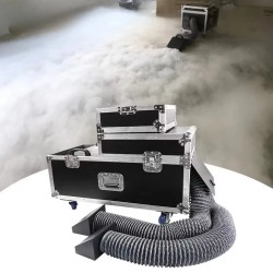 Super Power vesisumutin ja kuivajääsavukone 2000/5000W 2 l säiliö DMX512 kaukosäädin häät juhlat lava