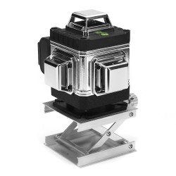 Itsevaaitteleva 4D 16-viivainen 360° vihreä lasertaso mittalaite