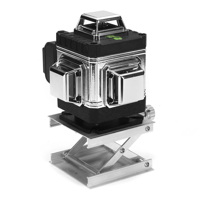 Itsevaaitteleva 4D 16-viivainen 360° vihreä lasertaso mittalaite