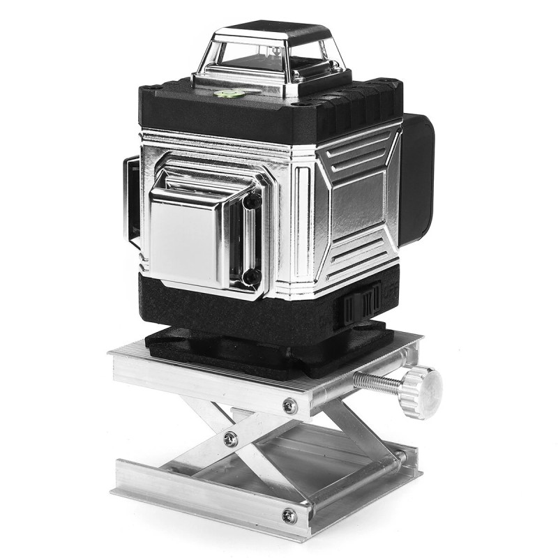 Itsevaaitteleva 4D 16-viivainen 360° vihreä lasertaso mittalaite