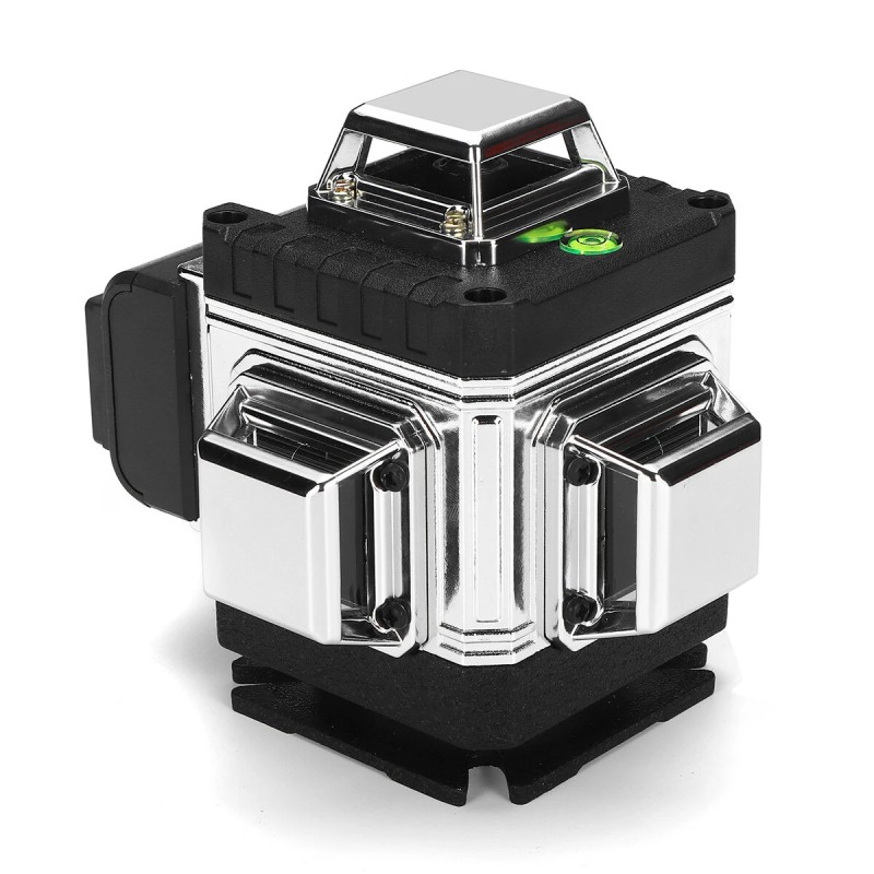 Itsevaaitteleva 4D 16-viivainen 360° vihreä lasertaso mittalaite