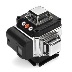 Itsevaaitteleva 4D 16-viivainen 360° vihreä lasertaso mittalaite