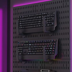 Monikäyttöinen reikätaulusetti 30×30 cm PP-muovia modulaarinen raskaan kuorman säilytys