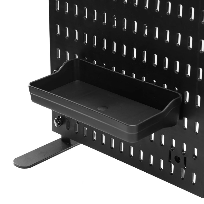 Kannettava reikälevy säilytysjärjestelmä 90x42cm kosteudenkestävä työkaluton modulaarinen