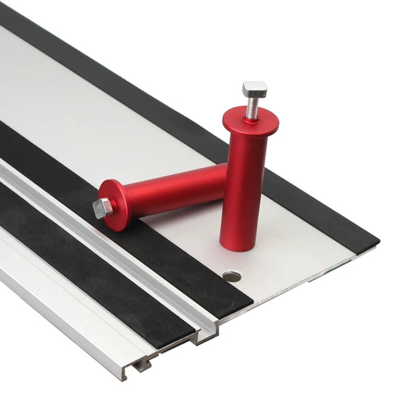 Puuntyöstöpöydän 20 mm n rajoitinlohko alumiini yksi tai kaksi kappaletta punainen