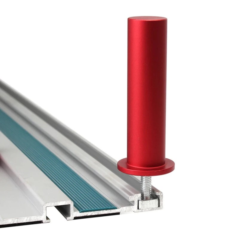 Puuntyöstöpöydän 20 mm:n rajoitinlohko alumiini yksi tai kaksi kappaletta punainen