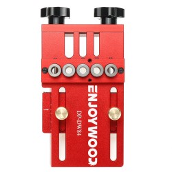 ENJOYWOOD säädettävä alumiiniseos puujigi taskureikä porausohjain huonekaluille