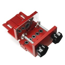 ENJOYWOOD säädettävä alumiiniseos puujigi taskureikä porausohjain huonekaluille