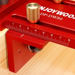 ENJOYWOOD säädettävä alumiiniseos puujigi taskureikä porausohjain huonekaluille