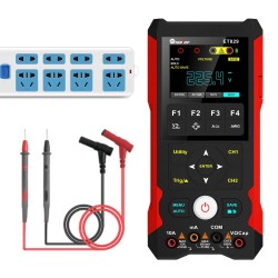 TOOLTOP ET829 OSC kolmitoiminen kannettava 80MHz kaksikanavainen oskilloskooppi tekoälyesikatselu