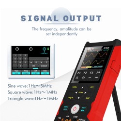 TOOLTOP ET829 OSC kolmitoiminen kannettava 80MHz kaksikanavainen oskilloskooppi tekoälyesikatselu